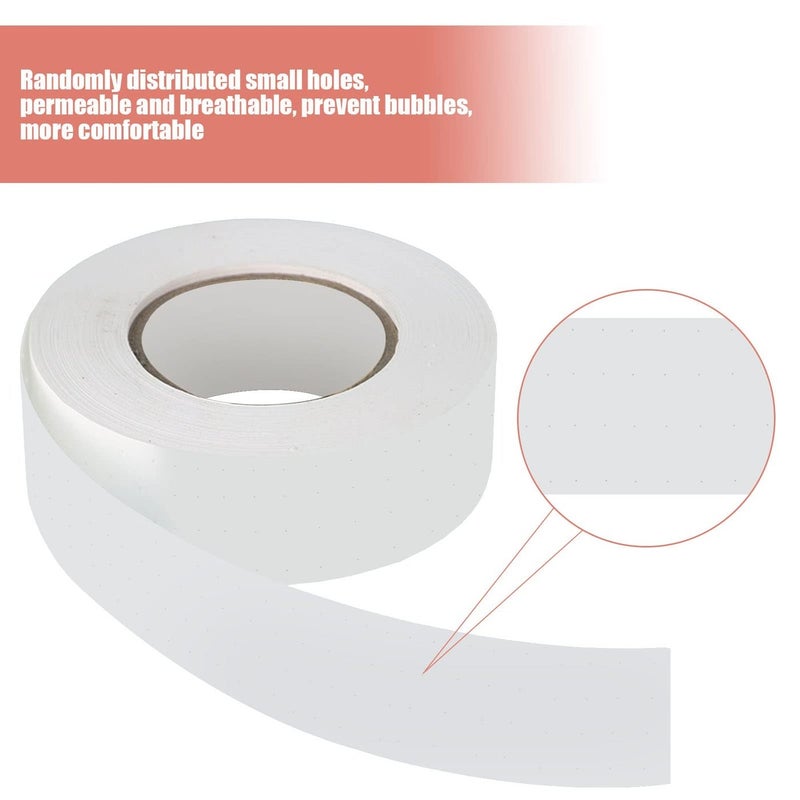 Hubaow Drywall Paper Tape, 2â€ x 250 ft Ultra-Thin Fiber Paper Drywall Joint Tape for Seam Patch for Wall Sheetrock Ceiling Crack, White - Image 3
